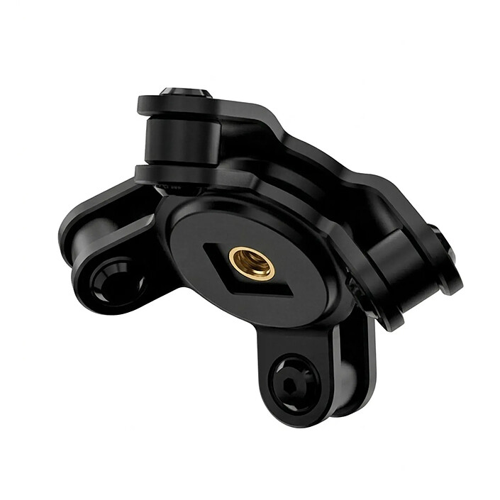 Générique Amortisseur de Vibrations Modèle JZ1 pour Support Téléphone Moto Noir