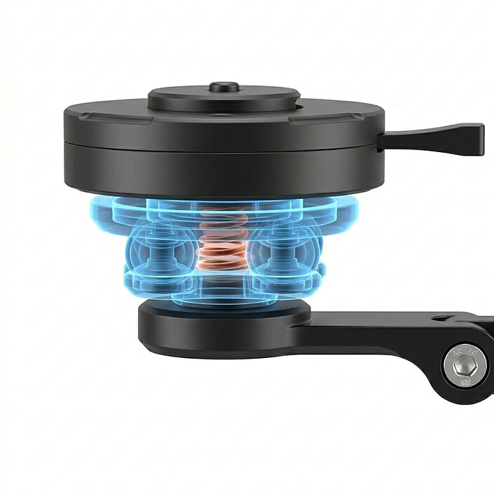 Avis Générique Amortisseur de Vibrations Modèle JZ2 pour Support Téléphone Moto Noir