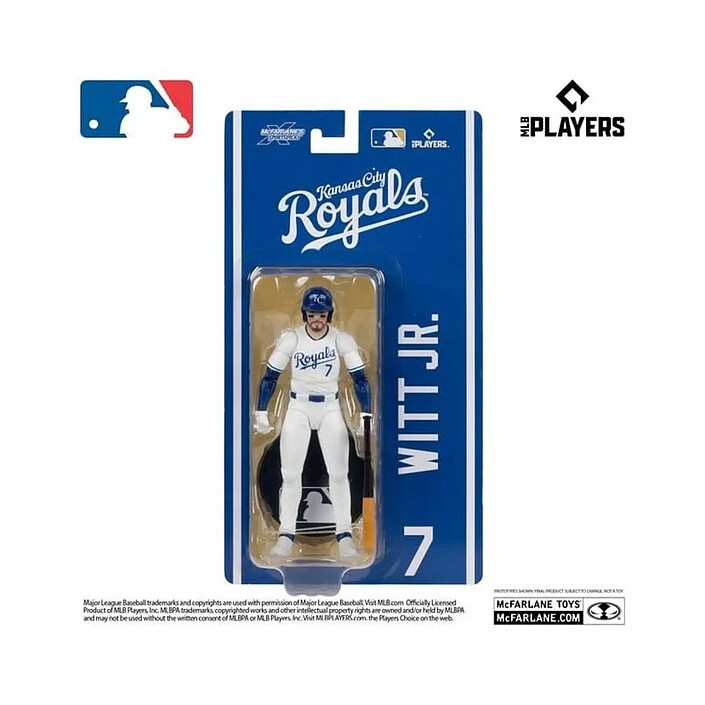 MLB - Figurine McFarlane SportsPicks Bobby Witt Jr. (Kansas City Royals) 15 cm pas cher