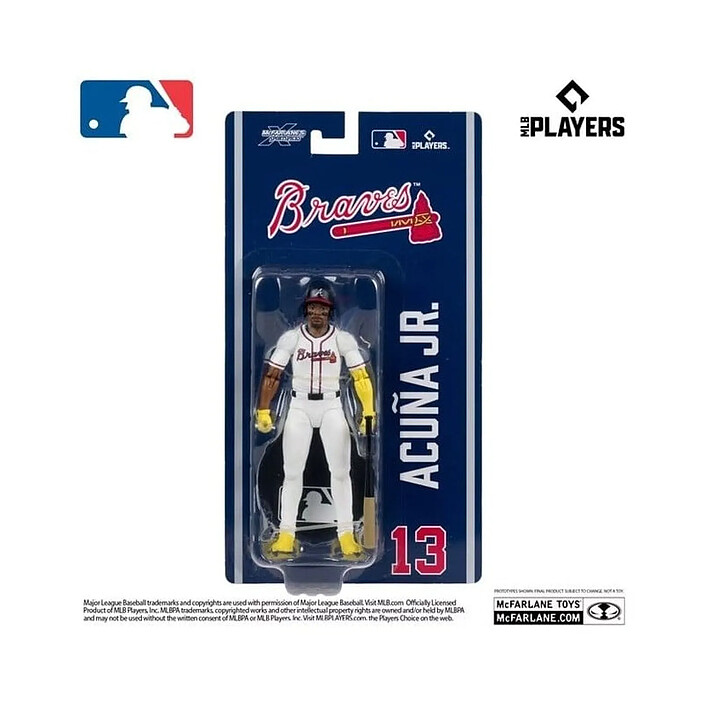 MLB - Figurine McFarlane SportsPicks Ronald Acuña Jr. (Atlanta Braves) 15 cm pas cher