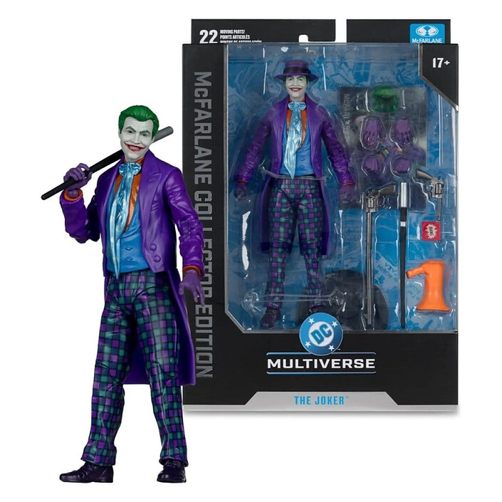 DC McFarlane Collector Edition - Figurine N°57 The Joker 18 cm pas cher