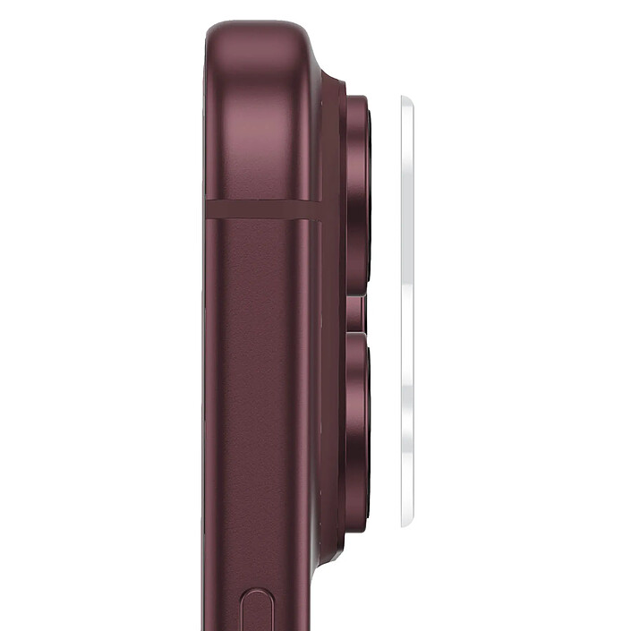 Avis Protection Caméra pour iPhone 18 Pro Max en Verre Trempé 3D Dureté 9H Transparent