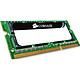 Corsair Mac Memory SO-DIMM 4 Go DDR3 1066 MHz CL7 RAM SO-DIMM DDR3 PC8500 pour Mac - CMSA4GX3M1A1066C7 - Article jamais utilisé