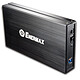 Enermax BRICK EB308U3-B - SATA 3,5" USB 3.0 Carcasa externa de aluminio para disco duro SATA I & II 3.5" USB 3.0 (color negro)