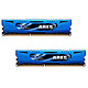 G.Skill Ares Blue Series 16 Go (2 x 8 Go) DDR3 1866 MHz CL10 Kit Dual Channel DDR3 PC3-14900 - F3-1866C10D-16GAB (garantie à vie par G.Skill)