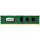 Crucial DDR3 4 Go 1600 MHz CL11 ECC Registered SR X8 RAM DDR3 PC3-12800 - CT4G3ERSLS8160B (garantie à vie par Crucial)