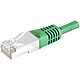 Cable RJ45 category 5e F/UTP 0,15 m (Green) Category 5 network cable