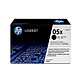 HP 05X Pack de 2 (CE505XD) - Noir Pack de 2 Toners Noir (6 500 pages à 5%)