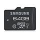 Samsung microSDXC Pro 64 Go Noir Carte mémoire classe 10 UHS-1 étanche et insensible aux aimants