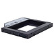 SilverStone Treasure TS09 (noir) Adaptateur pour disque HDD/SSD 2.5" pour ordinateur portable