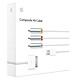 Apple Câble composite AV Câble composite AV (pour iPod / iPhone / iPad)