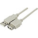 Rallonge USB 2.0 Type AA (Mâle/Femelle) - 3 m Rallonge USB 2.0 Type AA (Mâle/Femelle) - 3 m