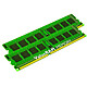 Kingston ValueRAM 8 Go (2 x 4 Go) DDR3 1600 MHz CL11 SR X8 Kit Dual Channel 2 barrettes de RAM RAM DDR3 PC3-12800 - KVR16N11S8K2/8
