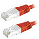 Cavo RJ45 Cat 6 S/FTP 3 m (rosso) Cavo di rete Cat 6