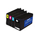 LDLC pack économique compatible HP 950 XL / 951 XL (BK + C + M + Y) Lot de 4 cartouches (1 noire + 1 cyan + 1 magenta + 1 jaune)