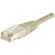 Cable RJ45 de categoría 5e F/UTP 0,3 m (beis) 