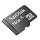 SanDisk tarjeta de memoria microSDHC 16 GB + adaptador SD Tarjeta de memoria microSDHC clase 4 16 GB con adaptador SD