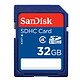 SanDisk Carte mémoire SDHC 32 Go Carte SDHC classe 4