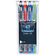Schneider Slider XB x4 Pochette de 4 stylos bille assortis