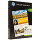 HP Value Pack HP 951XL Officejet - CR712AE Pack de 3 cartouches cyan, magenta, jaune (1 500 pages à 5%) + 50 feuilles A4 (80g/m²) + 25 feuilles A4 Photo Mat (180g/m²)