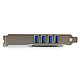Acheter StarTech.com Carte contrôleur PCI-E LP (4 ports USB 3.0)