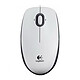 Logitech B100 Optical USB Mouse (Blanc) Souris filaire - ambidextre - capteur optique 800 dpi - 3 boutons