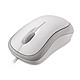 Microsoft L2 Basic Mouse Ottico Bianco Mouse con cavo - ambidestro - sensore ottico - 3 pulsanti programmabili
