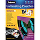 Fellowes Glossy Pockets A3 80 x 100 Glossy laminating pouches A3 80 micron