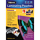 Fellowes Pochettes brillantes 10 x 15 cm 80µ x 25 