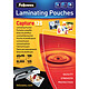 Fellowes Glossy Pockets 65x95 mm 125 x 100 Glossy laminating pouches 6.5 x 9.5 cm 125micron
