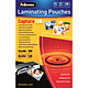 Fellowes Glossy Pockets 54 x 86 mm 125 x 100 Glossy laminating pouches 5.4 x 8.6 cm 125 micron
