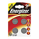 Energizer 2032 Lithium 3V (par 4) Pack de 4 piles boutons CR2032 au lithium