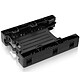ICY DOCK EZ-Fit Lite MB290SP-B Rack for 2 x 2.5" IDE/SATA hard drive or SSDs in 3.5" rack