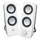 Logitech Multimedia Speakers Z200 (Blanc) Ensemble 2.0 - 5 Watts - Jack 3.5 mm