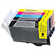 LDLC pack económico compatible Canon PGI-525 PGBK / CLI-526 (BK + C + M + Y) Lote de 5 cartuchos compatibles (2 negros, 1 cian, 1 magenta, 1 amarillo)