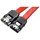Câble SATA avec verrou (1 m) Compatible SATA 3.0 (6 Gb/s)