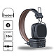 Heden Evolution Noir Casque circum-auriculaire Bluetooth avec microphone