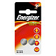 Energizer A76 / LR44 Alkaline 1.5V (par 2) Pack de 2 piles boutons A76 / LR44 alcalines