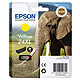 Epson Elephant 24XL Jaune Cartouche d'encre photo jaune haute capacité (740 pages à 5%)