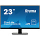iiyama 23" LED - ProLite XU2390HS-1 1920 x 1080 pixels - 5 ms - Format large 16/9 - Dalle IPS - HDMI - Noir