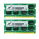G.Skill SO-DIMM 8 Go (2 x 4 Go) DDR3 1333 MHz CL9 Kit Dual Channel RAM SO-DIMM PC3-10600 - F3-1333C9D-8GSA