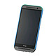 HTC Coque Rigide Double Dip HC C940 Bleu/Vert/Gris HTC One M8 Coque pour HTC One M8