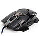 Zalman Knossos ZM-GM4 Souris filaire pour gamer - droitier - capteur laser 8200 dpi - 10 boutons - poids ajustable