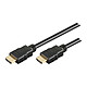 Cable HDMI de alta velocidad con Ethernet negro (1 metro) 