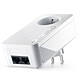 Devolo dLAN 550 duo 500 Mbps Powerline Adapter with 2 Fast Ethernet ports and power socket