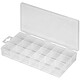 Storage box for screws (18 compartments) Storage box with 18 compartments