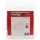 Evolis Badgy 100 blank cards 100 blank white cards PVC thick - 0,76 mm