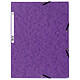 Review Exacompta Folders 3 flaps lastic 400g Assorted x 10