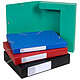 Exacompta boites de classement Cartobox dos 40 mm Assortis x 10 Lot de 10 boites de classement avec dos de 40 mm en carte lustré 600 g 24x32 cm Assortis