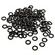 O-Rings for Cherry MX mechanical keyboard switches (set of 125) - black Pack of 125 black rubber O-rings for Cherry MX mechanical switch keyboards